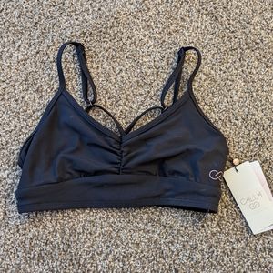 Calia Cross Back Swim Top